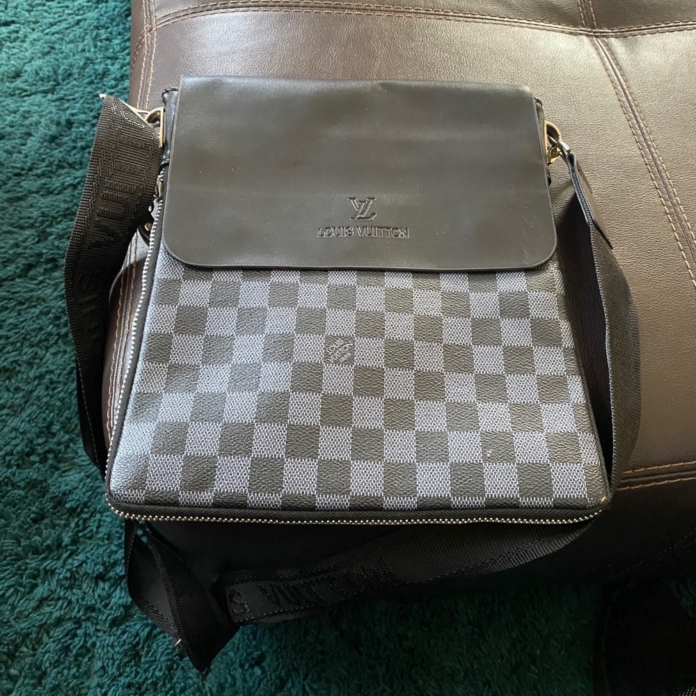 Crossbody bag black/gray